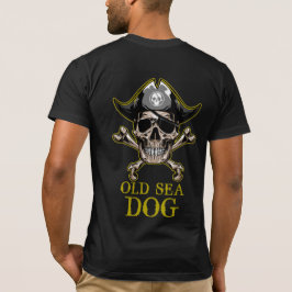 Pirate GOLD OLD SEEDOG T-Shirt
