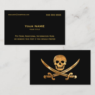 Pirate Gold Visitenkarte