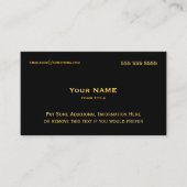 Pirate Gold Visitenkarte (Vorderseite)