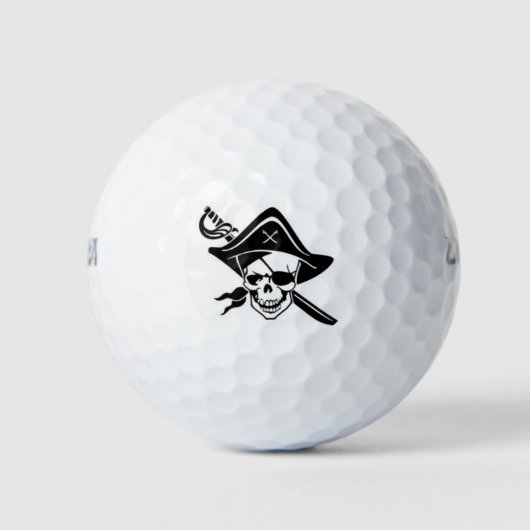 Pirate Golf Balls Golfball (Vorderseite)