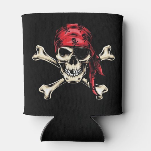 Pirate Golf Cooler Dosenkühler (Rückseite)