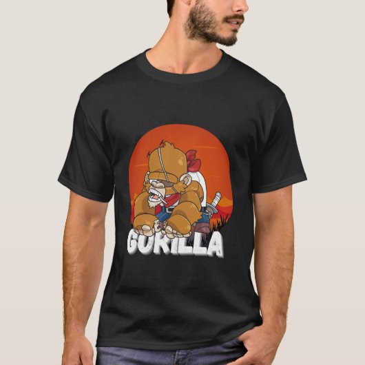 Pirate Gorilla T-Shirt (Vorderseite)