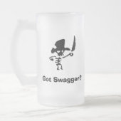 Pirate Got Swagger Mattglas Bierglas (Links)