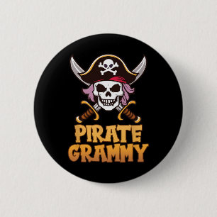 Pirate Grammy Captain Matching Oma Halloween C Button