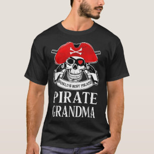 Pirate Grandma World's Best Pirate Grandmutter T-Shirt