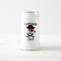 Pirate Graphic Keramik Beer Tasse, Zuhause Bar Bee