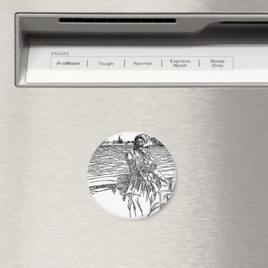 Pirate Graphis Magnet (In Situ (Geschirrspüler))