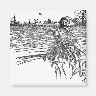 Pirate Graphis Magnet