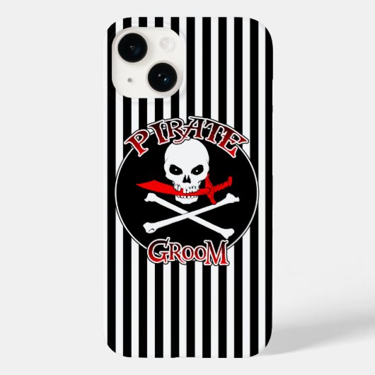 Pirate Groom iPhone 11 Fall Case-Mate iPhone Hülle (Rückseite)