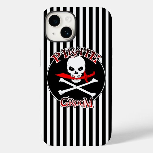 Pirate Groom iPhone 12 Fall Case-Mate iPhone Hülle (Rückseite)