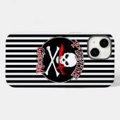 Pirate Groom iPhone 12 Fall Case-Mate iPhone Hülle (Rückseite (Horizontal))
