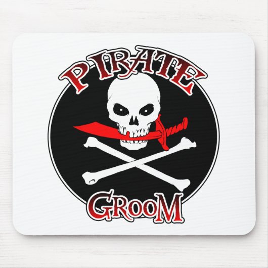 Pirate Groom Mousepad (Vorne)