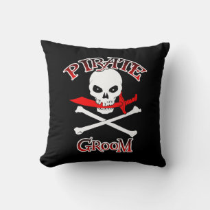 Pirate Groom Pillow Kissen