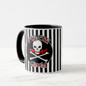 Pirate Groom Tasse (Vorderseite Links)