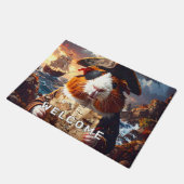 Pirate Guinea Pig Fußmatte (Schrägansicht)