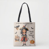 Pirate Halloween Candy Trick oder Treat Tasche (Vorderseite)