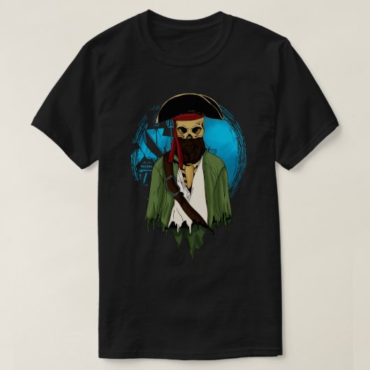 Pirate Halloween-Party 1 T-Shirt (Design vorne)