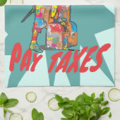 Pirate Handtuch (Gefaltet)