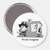 Pirate Hangman Magnet (Vorderseite/Rückseite)