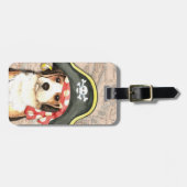 Pirate Hat Beagle Gepäckanhänger (Vorderseite horizontal)