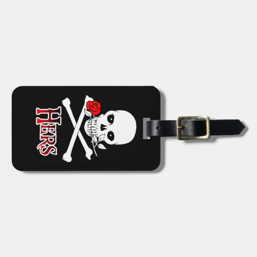 Pirate Hers Gepäckanhänger (Vorderseite horizontal)