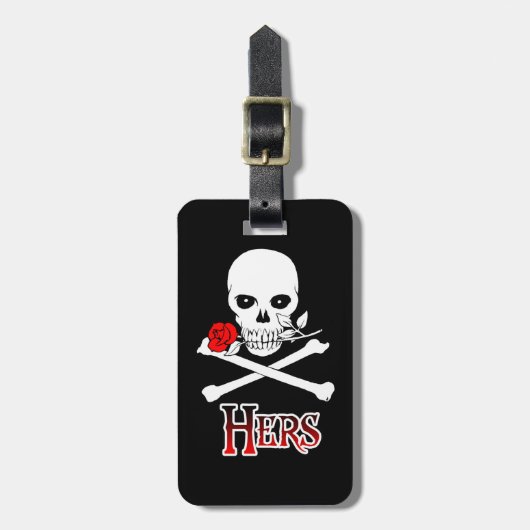 Pirate Hers Gepäckanhänger (Vorderseite vertikal)