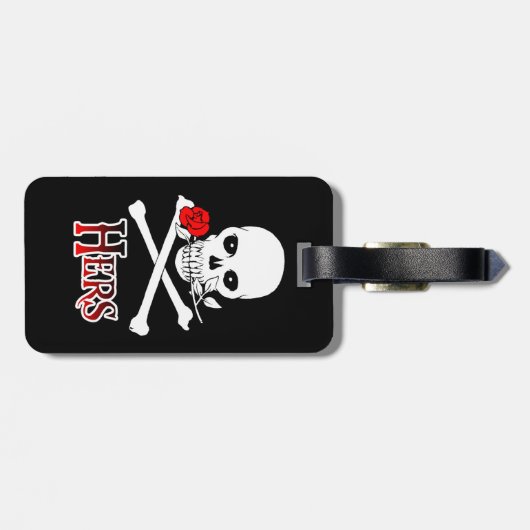 Pirate Hers Gepäckanhänger (Rückseite horizontal)