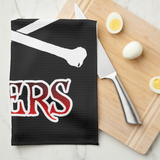 Pirate Hers Küchentuch (Viertel Falte)