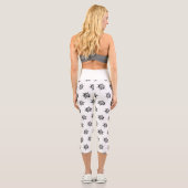 Pirate High Waisted Yoga Capri Leggings (Rückseite)