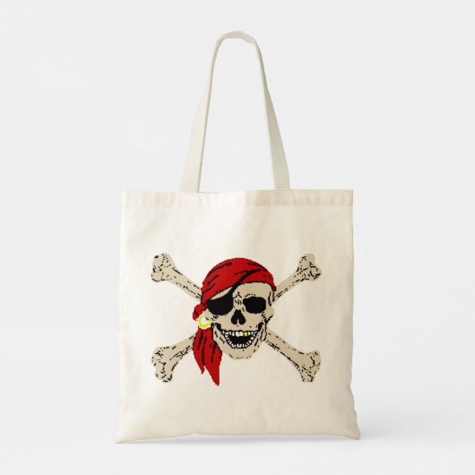 Pirate Hintern Bag Tragetasche (Rückseite)