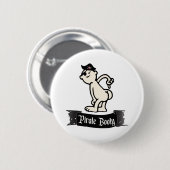 Pirate Hintern Button (Vorne & Hinten)