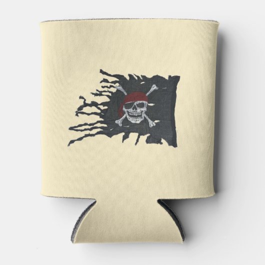 Pirate Hintern Dosenkühler (Vorderseite)