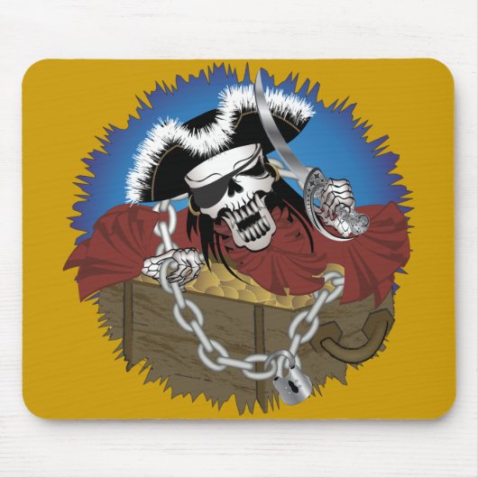 Pirate Hintern Mousepad (Vorne)