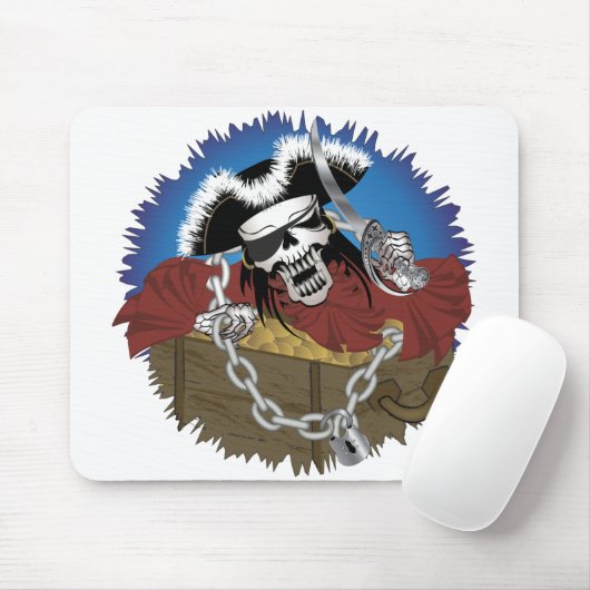 Pirate Hintern Mousepad (Mit Mouse)