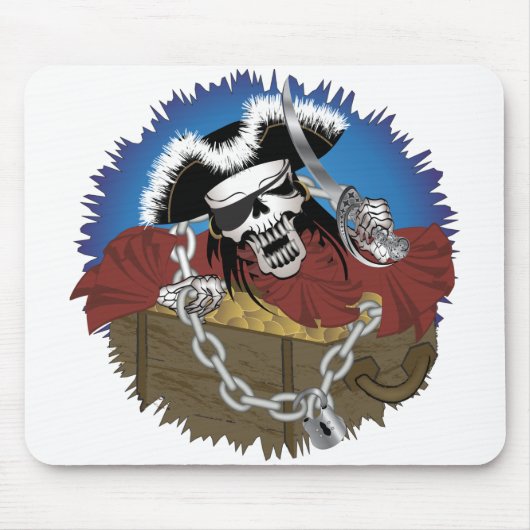 Pirate Hintern Mousepad (Vorne)