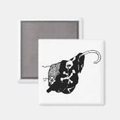 Pirate Hook Magnet (Vorderseite/Rückseite)