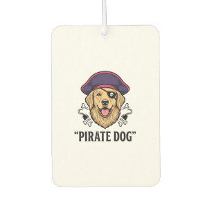 Pirate-Hund-Vintage-Stickerei-Shirt-Design_1 Autolufterfrischer