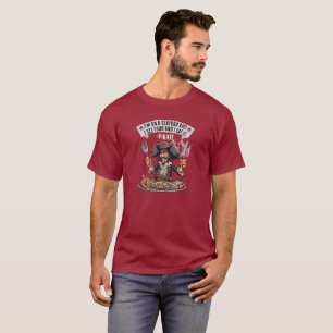 Pirate - ich bin auf einer Meeresfrüchte-Diät. Ich T-Shirt