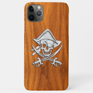 Pirate im Teak-Holzstil Case-Mate iPhone Hülle