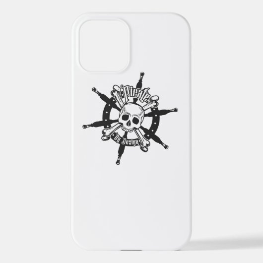 Pirate iPhone Case 12 Hülle (Rückseite)