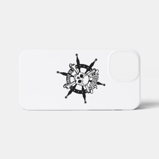 Pirate iPhone Case 13 Mini Hülle (Rückseite (Horizontal))