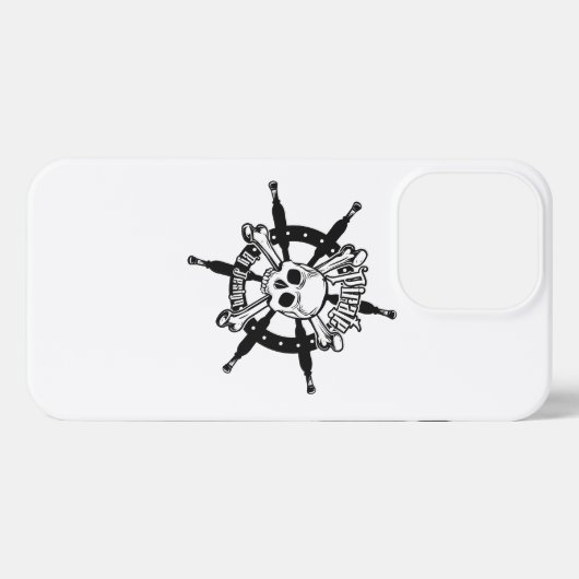 Pirate iPhone Case 13 Pro Hülle (Rückseite (Horizontal))