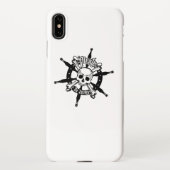 Pirate iPhone Case XS Max iPhone Hülle (Rückseite)