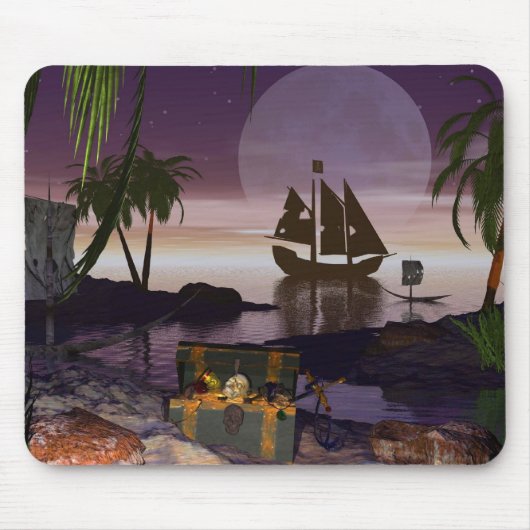 Pirate Island Mousepad (Vorne)