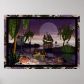 Pirate Island von David Wilder Poster (Vorne)