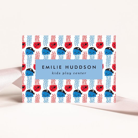 Pirate Jellyfish, Play Center, Activity Center Visitenkarte