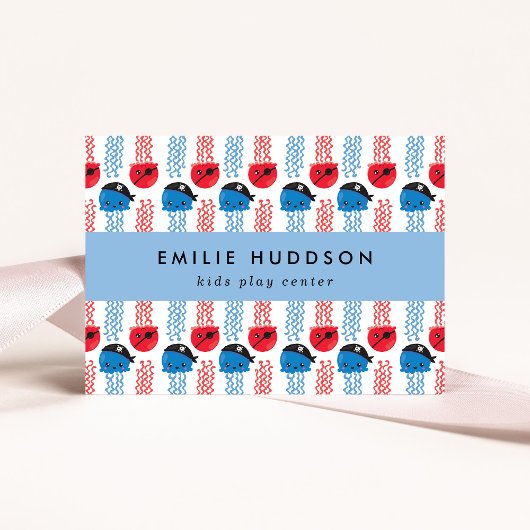 Pirate Jellyfish, Play Center, Activity Center Visitenkarte