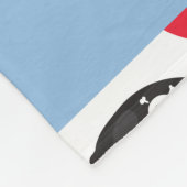 Pirate Jellyfish, Quallen Muster, Ihr Name Fleecedecke (Ecke)