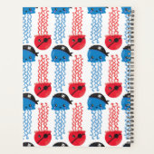 Pirate Jellyfish, Quallen Muster, Ihr Name Planer (Rückseite)