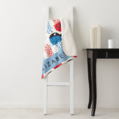 Pirate Jellyfish, Quallen Muster, Ihr Name Sherpadecke (Beispiel)